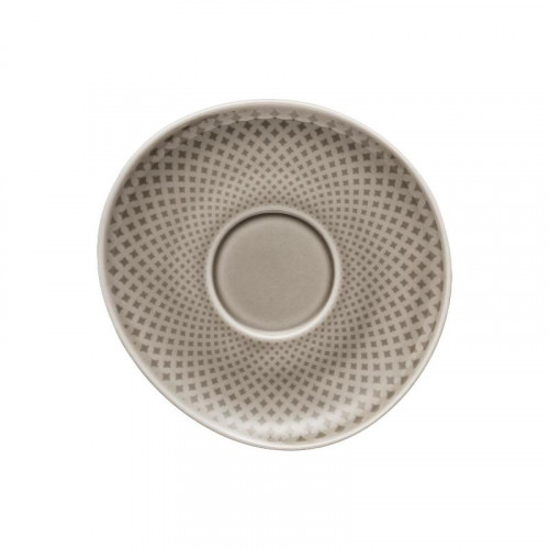 Rosenthal Junto Pearl Grey - porcelaine Soucoupe à espresso 11 cm