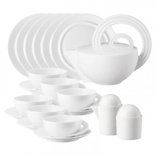 Rosenthal studio-line Cupola Ensemble de thé blanc 21 pièces - limité à 99 pièces