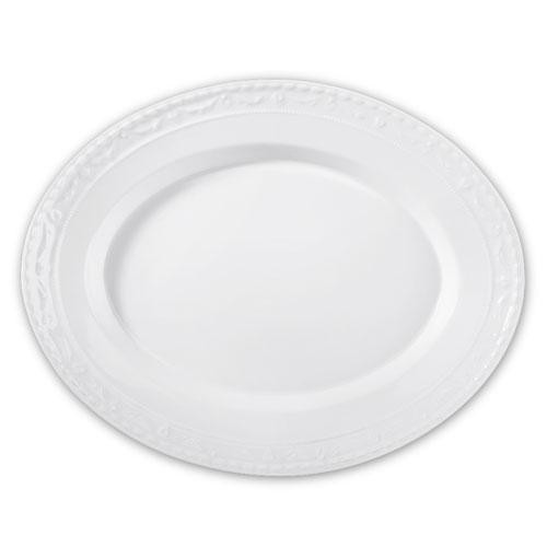 KPM Berlin Kurland blanc Plaque 41 cm