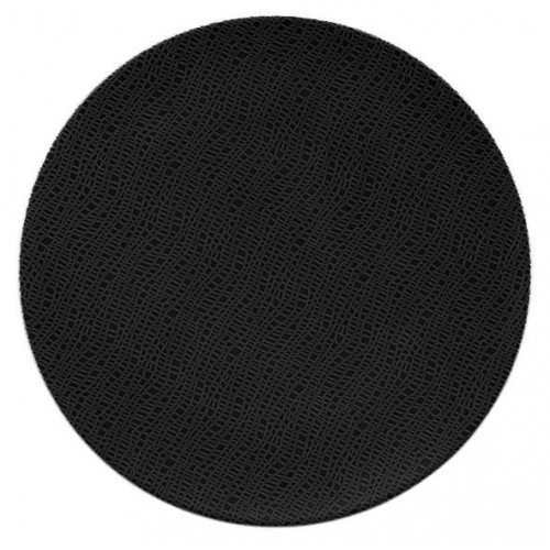 Seltmann Weiden Life Fashion - Glamorous Black Plateau de service plat rond de 33 cm