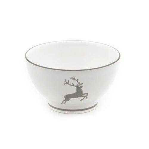 Gmundner céramique Grauer Hirsch Grand bol à muesli d: 14 cm / h: 7,8 cm / 0,4