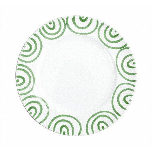 Gmundner céramique Grüngeflammt Assiette gourmet d: 27 cm / h: 2 cm