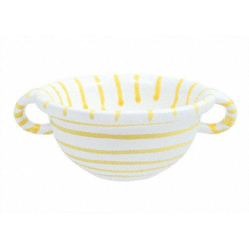 Gmundner céramique Gelbgeflammt Bol d: 17 cm / 0,6 L