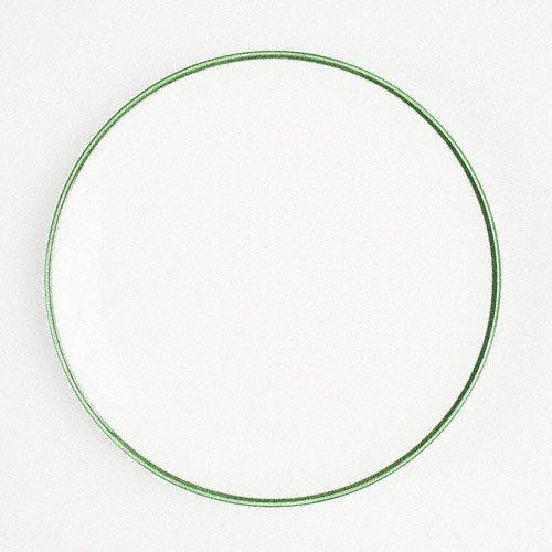 Gmundner céramique Grüner Rand Assiette Cup d: 25 cm / h: 2,8 cm