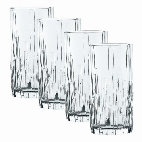 Nachtmann Schu Fa Ensemble de verres à long drink 4 pièces 0,36 L
