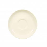 Seltmann Weiden Marie-Luise Elfenbein Soucoupe combinée 15 cm