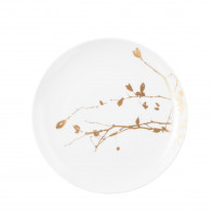 Seltmann Weiden Liberty Golden Rose Hip Assiette de petit-déjeuner ronde de 22,5 cm