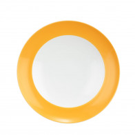 Seltmann Weiden Liberty Pure Colours Mango orange Assiette à soupe ronde 23,5 cm