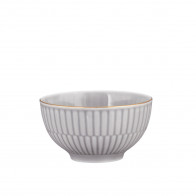 Seltmann Weiden Amina gris argenté Goldrand Bol à sauce 0,14 L