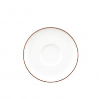 Seltmann Weiden Sento Pure Lines Cocoa Brown Soucoupe expresso 12 cm