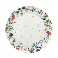 Hutschenreuther Sammelserie Weihnachtslied 2025 Assiette à biscuits 28 cm