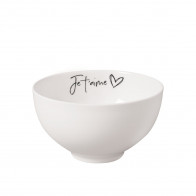 Villeroy & Boch Statement Müslischale - Je t'aime 14 cm