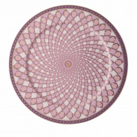 Swarovski x Rosenthal SIGNUM Rose Assiette de présentation 33 cm