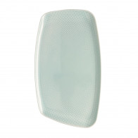 Rosenthal Junto Opal Green - porcelaine Plaque 36x21 cm