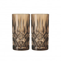 Nachtmann Noblesse Longdrink Glas Tobacco Set 2-tlg. 0,39 L