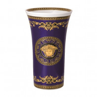 Rosenthal Versace Medusa blue Vase 34 cm   