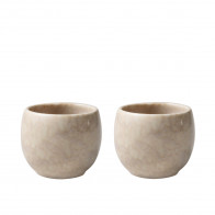 like. by Villeroy & Boch Perlemor Home Ensemble coquetiers sable 2 pièces