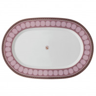 Swarovski x Rosenthal SIGNUM Rose Assiette 40 cm