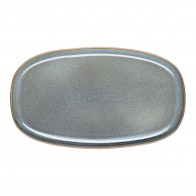 ASA SELECTION Saisons Denim Assiette ovale 31x18x2 cm