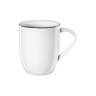 ASA SELECTION A Table Ligne Noire Tasse à anse 0,35 L / h: 9 cm