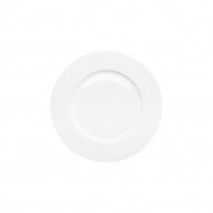 ASA SELECTION A Table blanc Assiette avec drapeau d: 18 cm