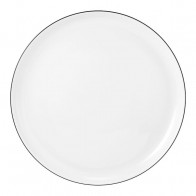 Seltmann Weiden Lido Black Line Assiette de repas Coup 26 cm