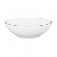Seltmann Weiden Lido Black Line Bol rond d: 20 cm / h: 6,5 cm / 1,15 L