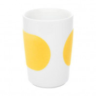Kahla Five Senses touch Banderole Maxi gobelet jaune 0,35 L