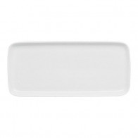 Fürstenberg Herzog Ferdinand blanc Plat à gâteau rectangulaire 36 cm
