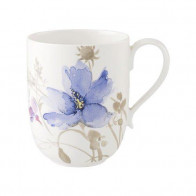 Villeroy & Boch Mariefleur Gris Basic Tasse à latte macchiato 0,48 L, hauteur env. 11 cm