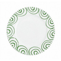 Gmundner céramique Grüngeflammt Assiette gourmet d: 29 cm / h: 2,2 cm