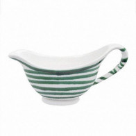 Gmundner céramique Grüngeflammt Saucière Gourmet 0,2 L / h: 10 cm
