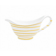 Gmundner céramique Gelbgeflammt Saucière Gourmet 0,2 L / h: 10 cm