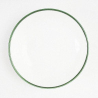 Gmundner céramique Grüner Rand Assiette creuse Gourmet d: 24 cm / h: 4 cm