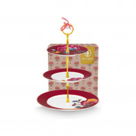 Pip Studio Blooming Tales Fantasy Dark Red Etagere 3-tlg. im GK