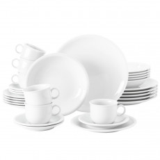 Seltmann Weiden Compact blanc Service 30 pièces