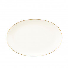 Seltmann Weiden Savona Oro Servierplatte oval 31x21 cm