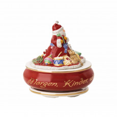 Hutschenreuther Sammelserie Weihnachtslied 2026 Boîte à musique grande 14 cm