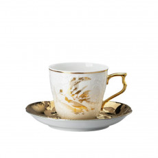 Rosenthal Heritage Midas Tasse à café 0,21 L avec soucoupe 2 pièces