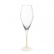 Villeroy & Boch Manufacture Rock blanc Ensemble de verres à champagne, 4 pièces