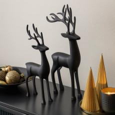 Villeroy & Boch Christmas Chic Cerf noir 44 cm