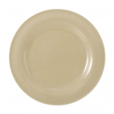 Seltmann Weiden Beat Sandbeige Assiette plate ronde 27,5 cm