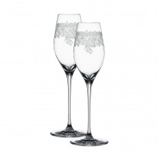 Spiegelau Arabesque Ensemble de verres à champagne 2 pièces 0,3 L