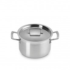 Le Creuset 3-PLY acier inoxydable Kochgeschirr Marmite 20 cm / 4,0 L