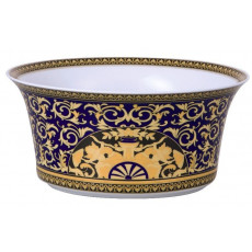 Rosenthal meets Versace Medusa blue Bol 25 cm