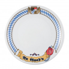 Seltmann Weiden Compact Bayern Assiette de petit-déjeuner 'An Guad´n' 19 cm
