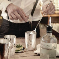 Robbe & Berking Martele Bar-Kollektion - 90 gramm plaqué argent Cuillère à bar