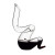 Riedel Dekanter Carafe à décanter Boa 1957 ccm