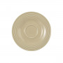 Seltmann Weiden Beat Sandbeige Petite soucoupe combinée 13,5 cm