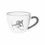 Gmundner céramique Toni gris Tasse à thé Maxima 0,4 L